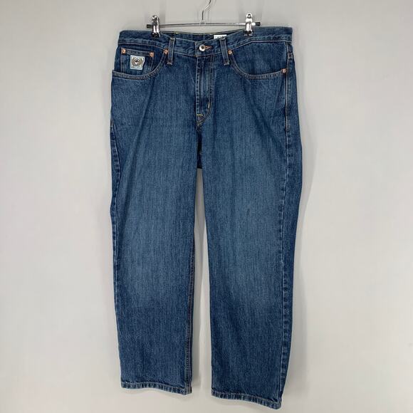 Cinch Other - Cinch White Label Jeans Mens 34 Blue Denim Medium Wash Mid Rise 29"